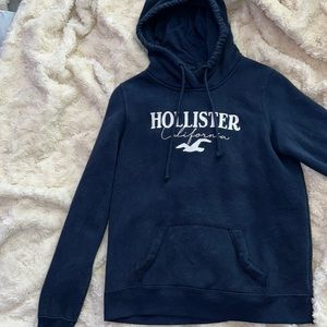 Hollister California navy blue hoodie, size women’s small